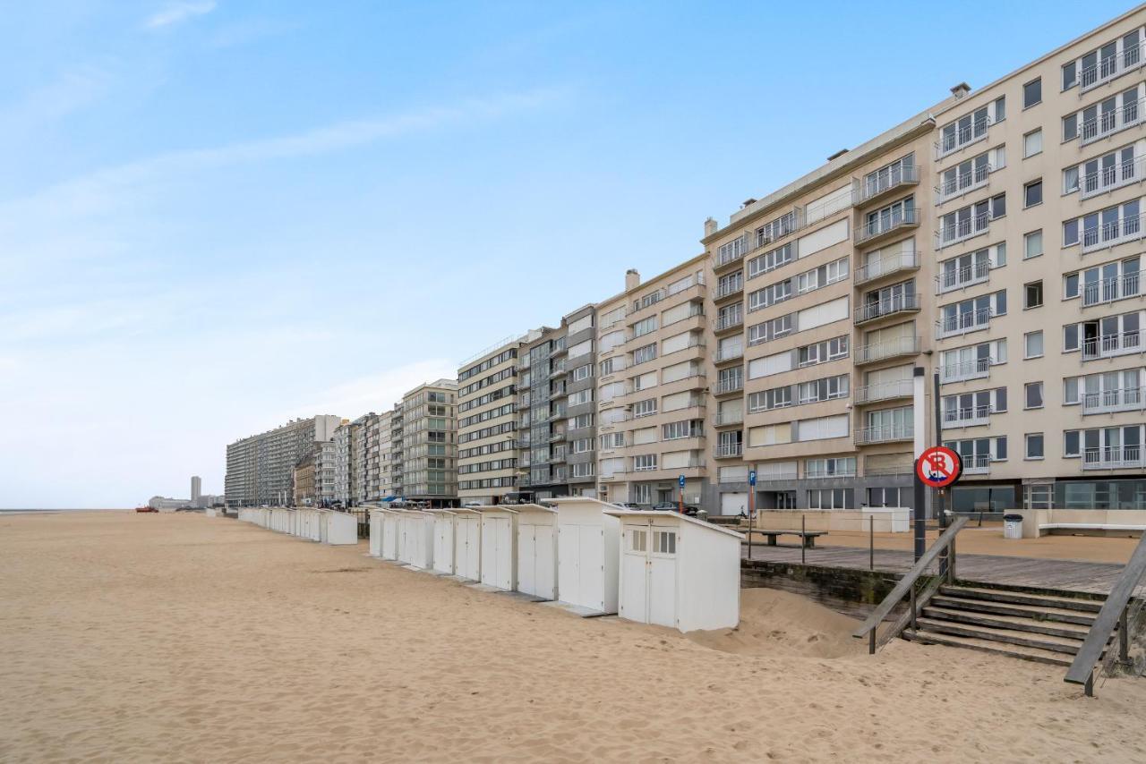 Apartamento Zonnig Familie App Op Zeedijk Met Zeezicht Voor 6P Ostende Exterior foto